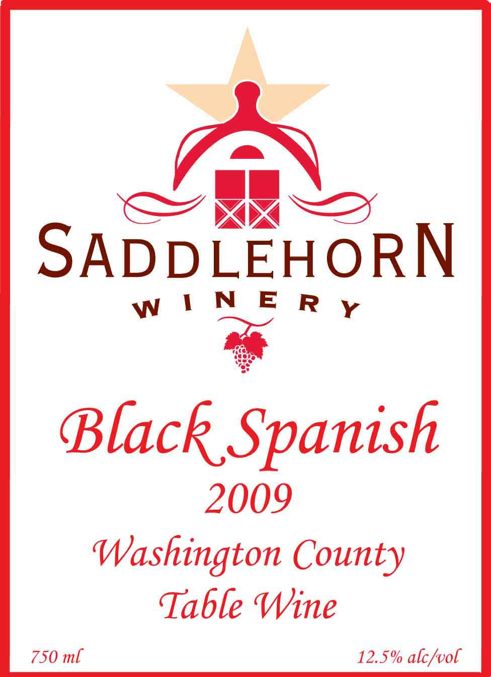 Black Spanish Label